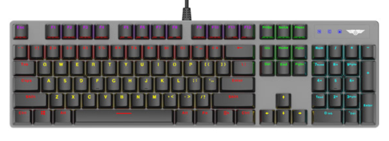 BÀN PHÍM CƠ GAMING CÓ DÂY NEWMEN GM369 - RED SWITCH