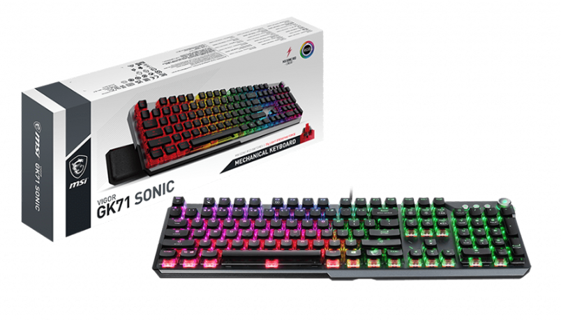 BÀN PHÍM GAMING MSI VIGOR GK71 SONIC
