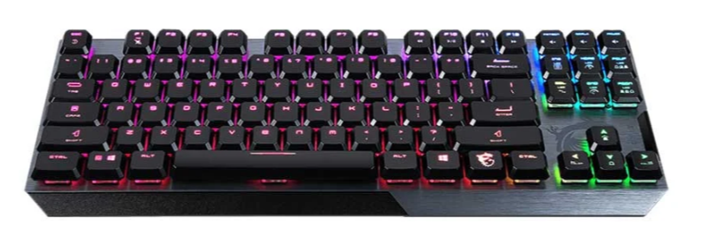 BÀN PHÍM CƠ GAMING CÓ DÂY MSI VIGOR GK50 TKL KAILH LOW PROFILE SWITCH