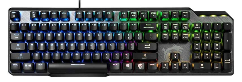 BÀN PHÍM CƠ GAMING CÓ DÂY MSI VIGOR GK50 ELITE KAILH BLUE SWITCH