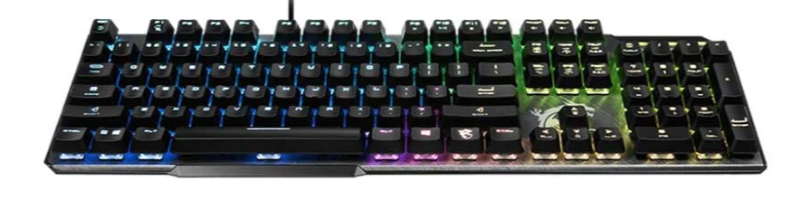 BÀN PHÍM CƠ GAMING CÓ DÂY MSI VIGOR GK50 ELITE KAILH BLUE SWITCH