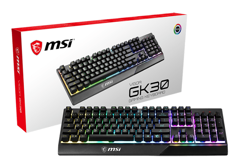 BÀN PHÍM GIẢ CƠ GAMING CÓ DÂY MSI VIGOR GK30