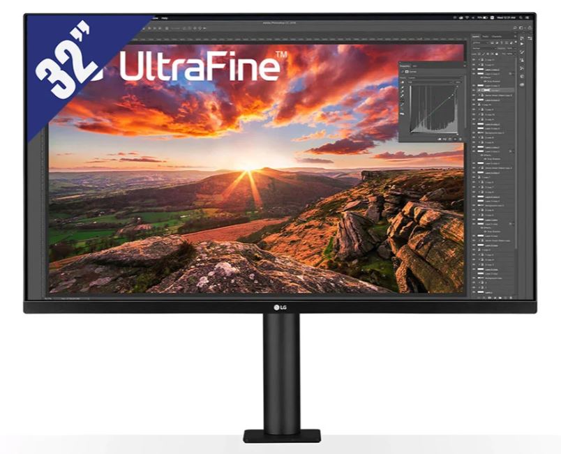 MÀN HÌNH LCD LG 31.5" ERGONOMIC 32UN880